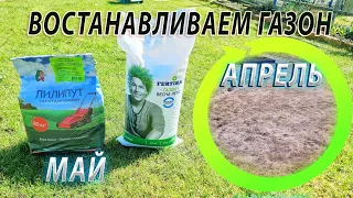 Уход за газоном после зимы. Скарификация. Удобрение газона