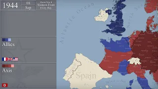World War II - Western Front (1940 & 1944-45) - Every Day