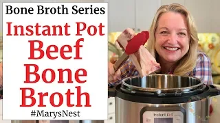 Instant Pot Beef Bone Broth That Gels Every Time