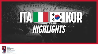 Highlights | Italy vs. Korea | 2023 #IIHFWorlds Division 1A