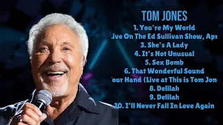 Tom Jones-Most streamed tracks of 2024-Elite Hits Lineup-Hyped