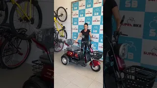 Triciclo Elétrico Zub com 2 e 3 lugares. Modelo a partir de 13.290 entregas apenas todo RJ