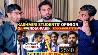 KASHMIRI STUDENTS OPINION ON INDIA  PAK EDUCATION SYSTEM  KASHMIR LOC  REAL TV| PAKISTAN REACTION
