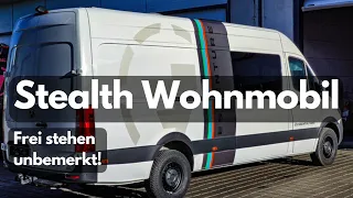 🇦🇹 WOHNMOBIL 2023 UNSICHTBAR IN DER CITY ÜBERNACHTEN! Essential Vans Essenture Mercedes