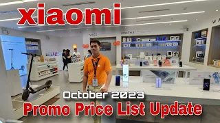 XIAOMI Promo Price List Update October 2023 / Xiaomi Redmi Note 12 Series / Xiaomi 13T Pro - 13T