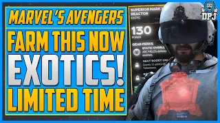 FARM THIS NOW - LIMITED TIME - EXOTICS - Marvel's Avengers Exotic Farm (Megahive Review)