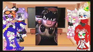 Sister Location react to Other Pizzerias /// Fnaf 2 /// Part 2