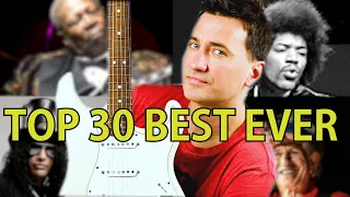 TOP 30 BEST GUITARISTS OF ALL TIME!!!!