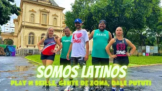 🌎SOMOS LATINOS🌎- Play-n-Skillz, Gente de Zona, Dale Pututi | Zumba | Dance Brasil ( Choreography)