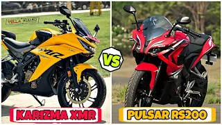 Hero Karizma xmr Vs Bajaj Pulsar rs200 Comparison 😱 All Detail Review 🔥 Price // Feature // Mileage