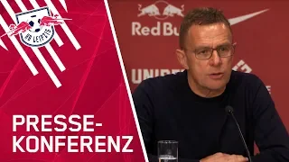 Die Pressekonferenz nach dem Remis gegen Bayern München