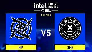 NiP vs 9INE | Map 2 Mirage | IEM Rio 2023