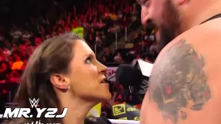 Stephanie and Vince McMahon SWITCH!  You're Fired!    WWE Funny Moment 2014
