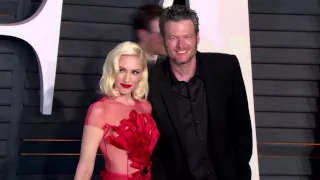 Gwen Stefani and Blake Shelton Stun on Oscar Night
