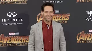 Paul Rudd “Avengers: Infinity War” World Premiere Purple Carpet