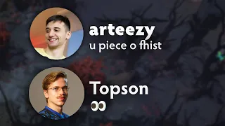 That one game Topson meets Arteezy in ranked... again 🙃