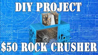 $50 DIY Rock Crusher for Gold Ore