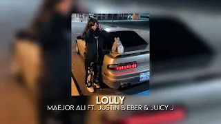 lolly - maejor ali ft. justin bieber & juicy j [sped up]