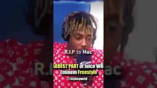 Saddest part of juice wrld freestyle #shorts