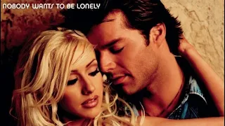 Ricky Martin - Nobody Wants To Be Lonely ft. Christina Aguilera (Official Lyric Video)