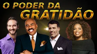 FILME O PODER DA GRATIDÃO Oprah Winfrey Anthony Robbins LEI DA ATRAÇÃO