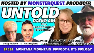 Montana Mountain Bigfoot & It’s Biology with Joe Hauser & Linda Eastburn | Untold Radio AM #191