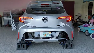 APEXi N1 Evo Extreme Catback Exhaust - Idle/Rev (19+ Corolla Hatchback 6spd)