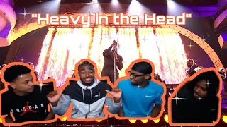 STORMZY - HEAVY IS THE HEAD MEDLEY & ANYBODY feat. BURNA BOY [LIVE AT THE BRITs 2020] REACTION