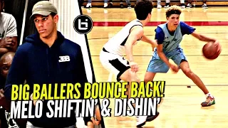 LaMelo Ball TOO SICK With The Dimes vs TINY PG with HEART! Big Ballers Bounce Back!