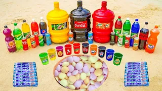 Big Pepsi و Coca-Cola و Giant Mirinda و Mountain Dew و Fanta و Schweppes و Mentos Underground vs.M&M