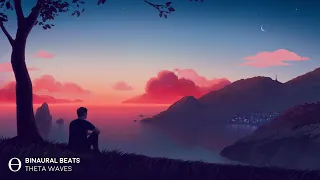 [ Stress - Anxiety ] HEALING RELAXATION Theta Waves l Sleep Meditation Music - Binaural Beats