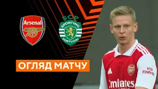 Arsenal — Sporting. League of Europe. 1/8 finals. Knockout matches. Highlights 16.03.2023. Football