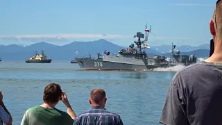 День ВМФ 2018, Камчатка, пуск торпеды