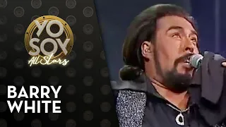 Fernando Carrillo cantó "Let the Music Play" de Barry White en Yo Soy All Stars