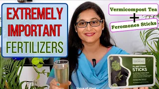 🔴Super Tonics Vermicompost Tea & FEROMONES STICK वर्मीकम्पोस्ट खाद#vermicompost #fertilizer  #plants