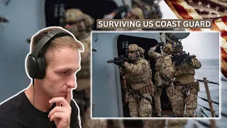 What it takes to Survive the US Coast Guard - British Soldier Reacts