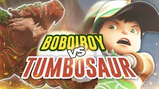 BOBOIBOY VS TUMBOSAUR!!