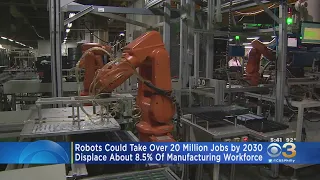 More And More Robots Taking Manufacturing Jobs