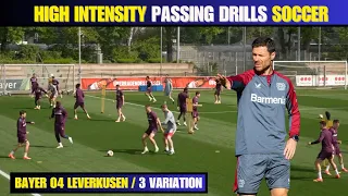 🔰High Intensity Passing Warm Up / Bayer 04 Leverkusen / 3 Variation