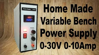 DIY Bench Power Supply Circuit Diagram |   Variable Power Supply Circuit Diagram 0-30V 0-10 Amp