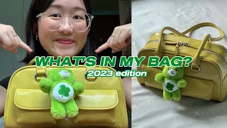 what's in my bag! 2023 essentials + Q&A