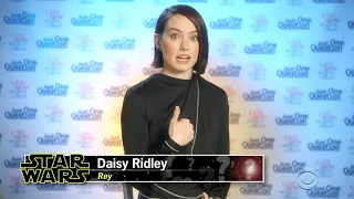 Daisy Ridley: Just One Question