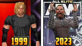 Jeff Hardy Evolution in WWE / AEW Games !!! (1999 - 2023)