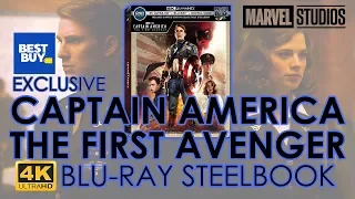 Captain America: The First Avenger (2011) 4KUltraHD Blu-ray Steelbook Unboxing | Best Buy (4K Video)