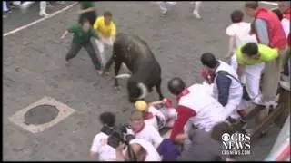 American among 3 gored in Pamplona bull run