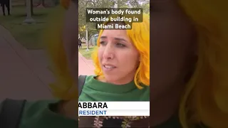 Woman’s body found outside building in Miami Beach, police investigating #crime #miamibeach