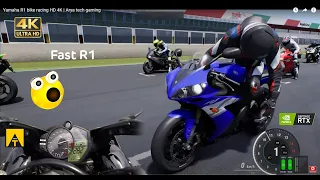 Yamaha R1 bike racing HD 4K | Arya tech