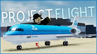 I Played Project Flight, Roblox's NEWEST Flight Simulator!