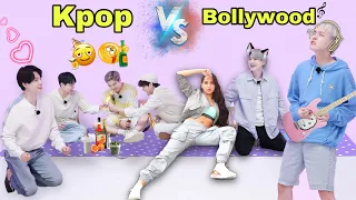 BTS Guess Bollywood vs kpop song 🎧 🎶 // Hindi dubbing