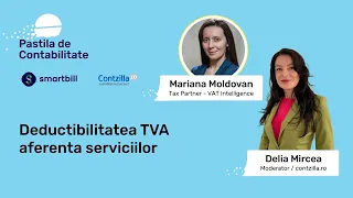 Deductibilitatea TVA aferenta serviciilor